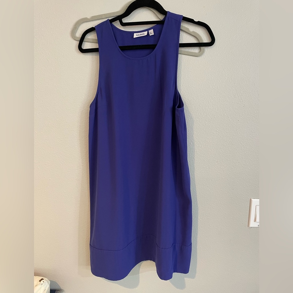 Blue Tildon Shift Dress